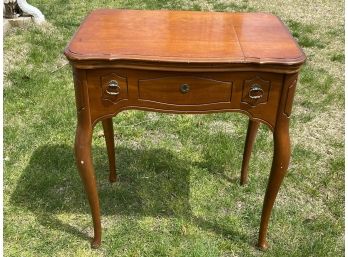 A Beautiful Singer Sewing Machine Table - Perfect As A Table Too!