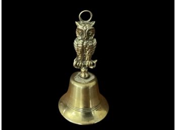 Brass Owl Bell