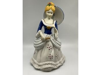 A Lovely Figurine, Woman With Umbrella