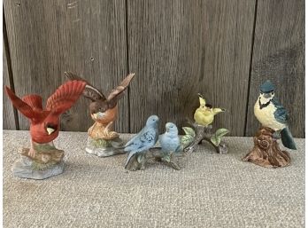 A Beautiful Ceramic Bird Lot