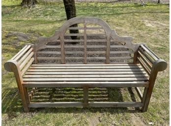 Plantation Timbers Teak Bench, Its Solid! 2 Of 2