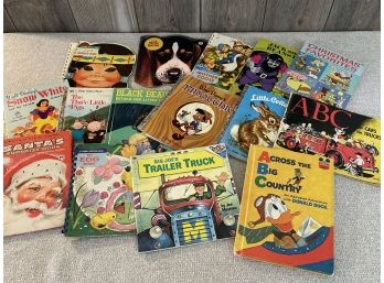 An Assortment Of Vintage Childrens Books