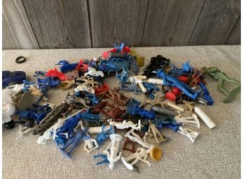 A Mix Lot Of Old Toy Figurines