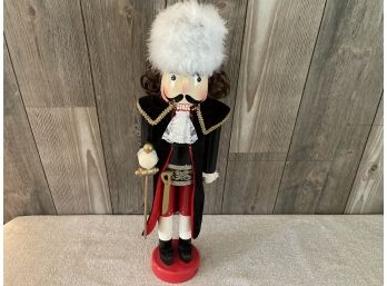 A 2 Foot Tall Nutcracker - Check Out Those Curls!