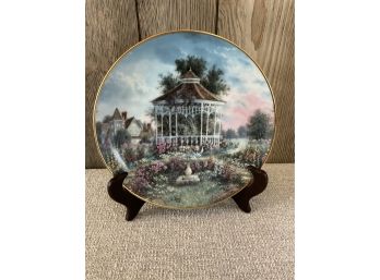 Enchanted Garden Danbury Mint Plate