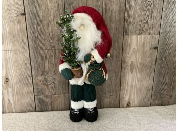 A Large Decorative Free Standing Santa Doll