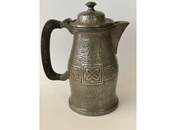 Beautiful Roundhead Pewter Pitcher Made In England