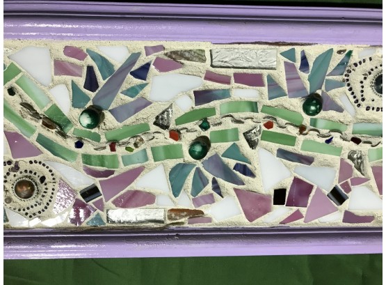 Lovely Lilac Mosaic Wall Art