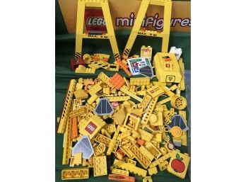 Lego Lot Of Yellow Blocks