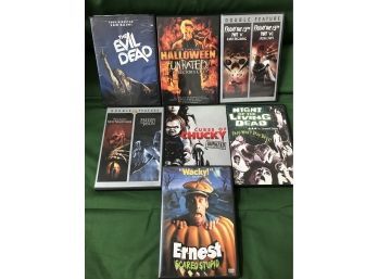 Spooky & Hilarious Holiday DVD Lot