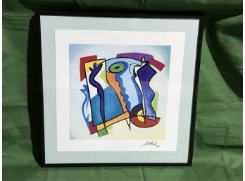 Signed Abstract Wall Art