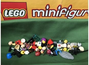 Lego Lot Of Mini Figures/Accessories