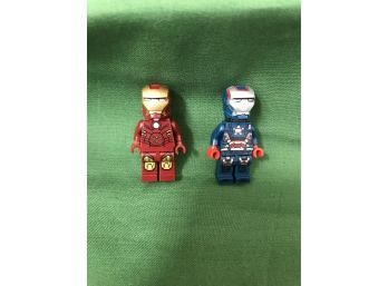 Lego Iron Patriot & Iron Man Mini Figure Set
