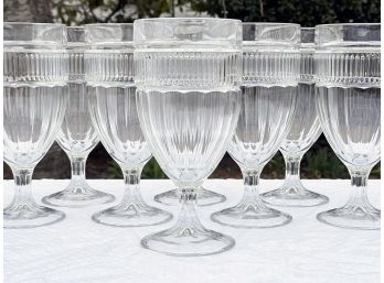 Cut Glass Water Goblets