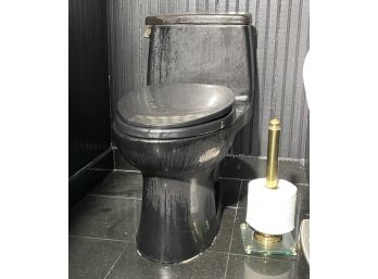 A Modern Black Toilet By Toto (2/2)