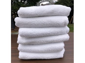 A Set Of 6 Monogrammed Cotton Monarch Bath Towels 2/4