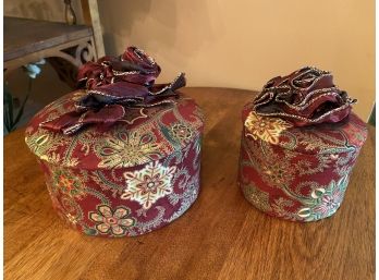 Pair Of FabricBoxes By Whimsical Box
