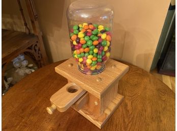 Wood Candy Dispenser