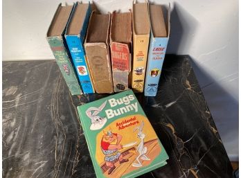 7 Vintage Big Little Books By Whitman Publishers 1939-1969