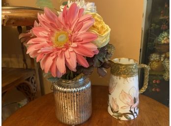 Beautiful Floral Motif Pitcher And More