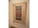 Named Artist Papyrus Print Mounted Under Plexiglass