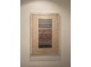 Named Artist Papyrus Print Mounted Under Plexiglass