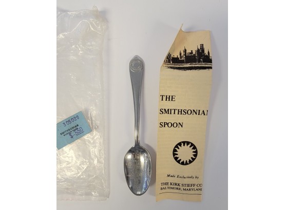 Smithsonian Spoon STEIFF PEWTER