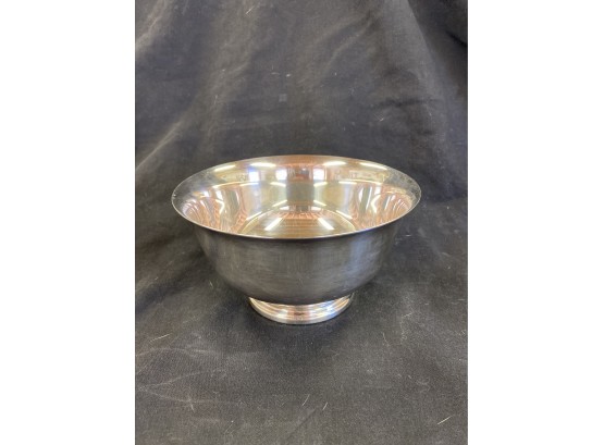Webster Wilcox International Silver Co Silver Bowl 6x3.25in Lot 2 Marked IS