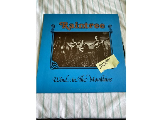 Autographed Record Raintree Winds In The Mountains Signed By All Four Band Member 70s Folk Music  Amherst Ma