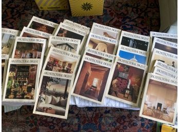 Architectural Digest Vintage 1977-1981 Various Issues