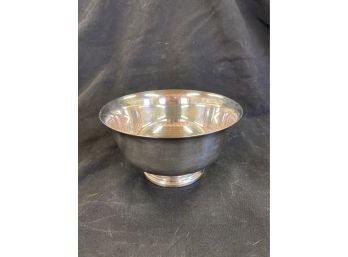 Webster Wilcox International Silver Co Silver Bowl 6x3.25in Lot 1 Marked IS