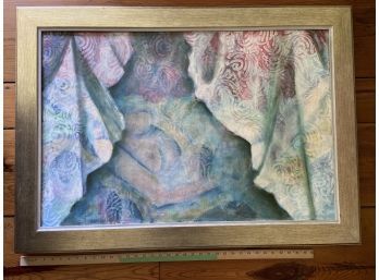 'Behind Chantilly Lace' By Debbie Detwiller Smith 42x30in Framed