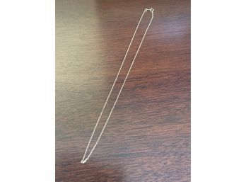 14K Gold Chain Necklace 16' 1.1 Grams