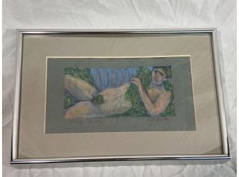 'Danny Oh Boy' Signed D.D. Smith 12x8in Matted Framed Glass