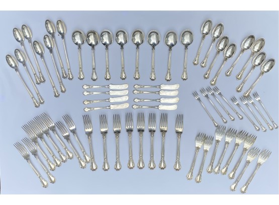 Chantilly By Gorham Sterling Silver Flatware Set - Serving For 8