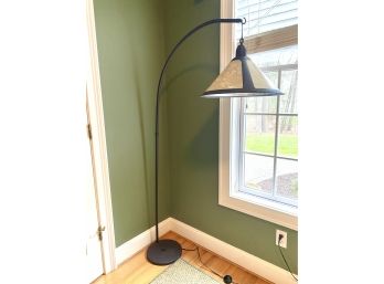Mission Style Wrought Iron Arc Floor Lamp (1 Of 2)