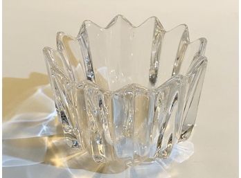 Small Orrefors Crystal Bowl With Marks