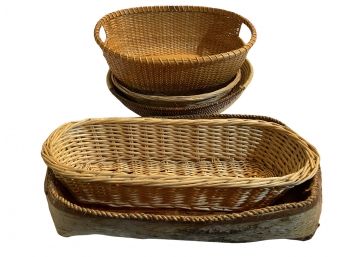 Nice Collection Of Vintage Style Baskets
