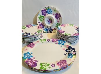 Large Selection Of  Melamine Plates And Serving Platters