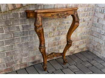 Antique Wall Mounted Console/entry Way Table