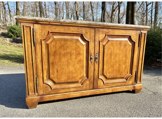 Century Furniture French Provincial Style Buffet With Granite Top