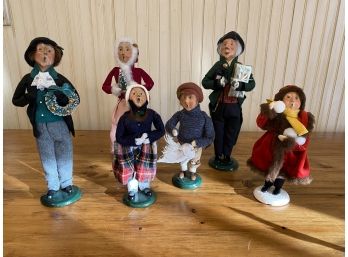 Vintage Set Of (6) Byer's Choice Ltd Christmas Carol Charles Dickens Figurines