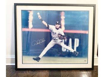 Impressive Derek Jeter New York Yankees  Classic Pose, Autographed With COI And Numbered