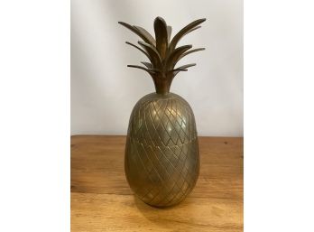 Vintage Handcrafted Brass Pineapple