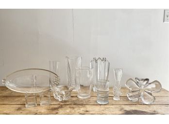 Crystal And Glass Collection - 10 Pieces