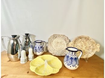 Pottery Collection/Tabletop Decor - 9 Pieces