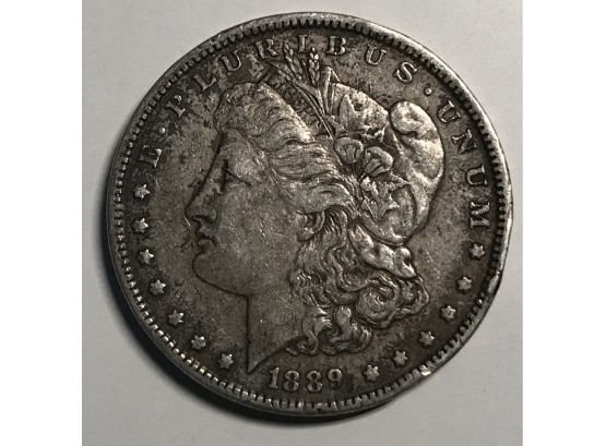 1889 Morgan Silver Dollar Sharp Looking