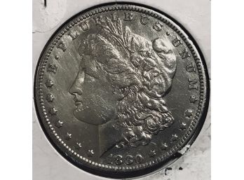 1880-s Morgan Silver Dollar  Very Good Liking Coin