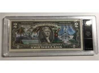 $2 Authenticated Uncirculated Florida Statehood Note