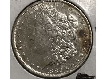 1882-o Morgan Silver Dollar Great Details